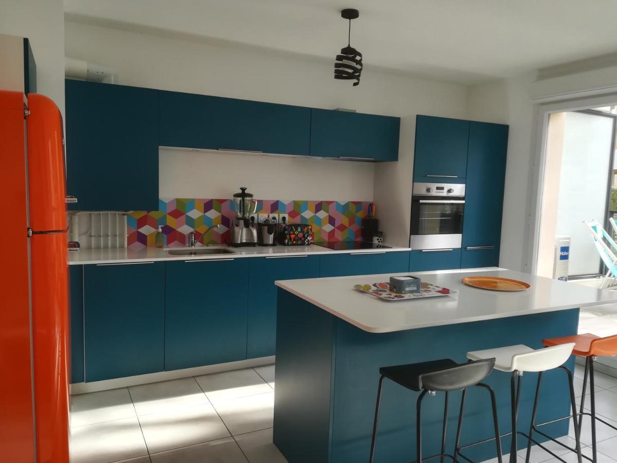 Bel appartement avec terrasse - Plage de Carro à pied Martigues Esterno foto