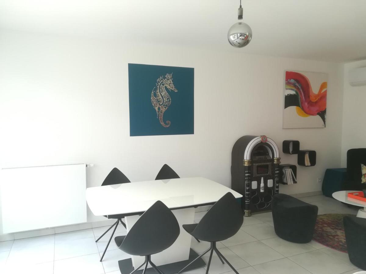 Bel appartement avec terrasse - Plage de Carro à pied Martigues Esterno foto